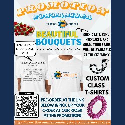 HVPTO: 8th Grade Promotion Fundraiser. Preorder today and pick up at the promotion.